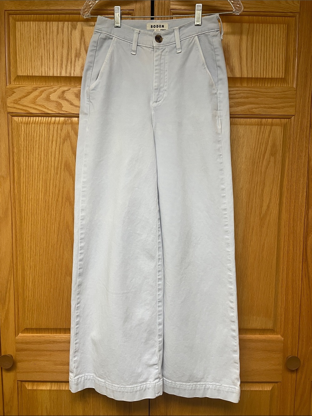 Boden Light Blue Wide-Leg trouser Jeans - Size 2